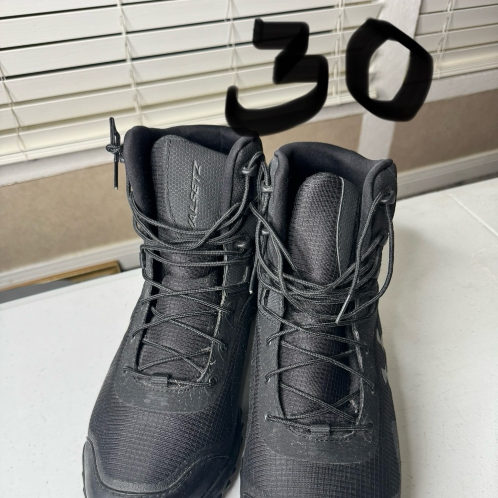 Under Armour Valetz Men's Black Tactical Boots 12